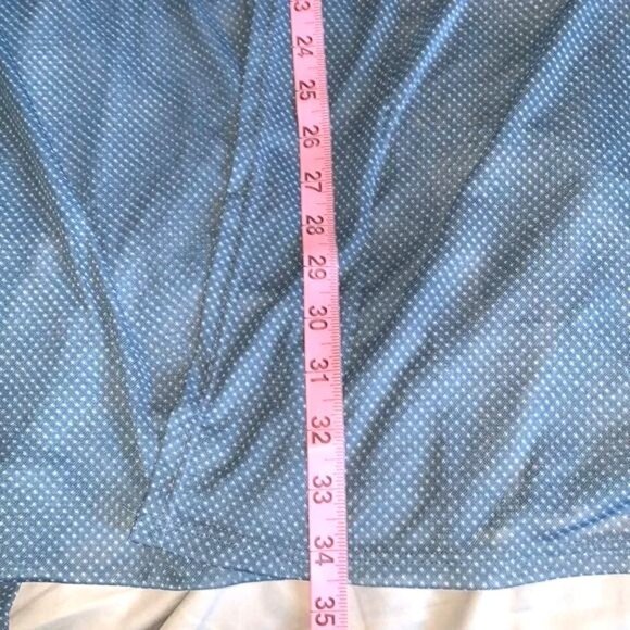 One More Thyme Womens Sheer Blue Duster Cardigan Size 2X - Picture 9 of 9